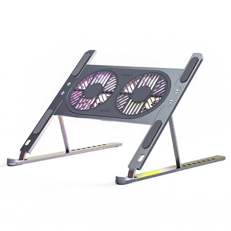 BONERUY P11F Foldable Laptop Cooling Fan Radiator Stand Adjustable Angle Heat Dissipation Notebook Cooler BONERUY P11F Foldable Laptop Cooling Fan Radiator Stand Adjustable Angle Heat Dissipation Notebook Cooler